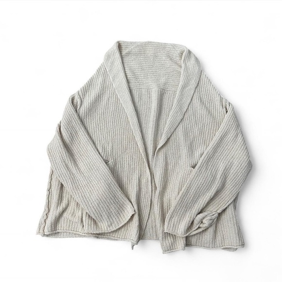 Free People Low Tide Cardigan Size XS/S in Cream - Picture 2 of 4